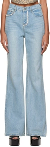 AREA BLUE NAMEPLATE JEANS
