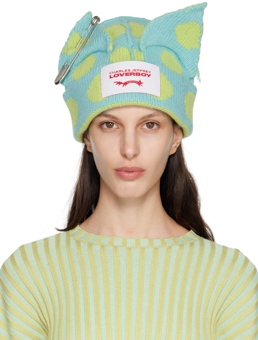 Charles Jeffrey Loverboy Ssense Exclusive Blue Chunky Punk