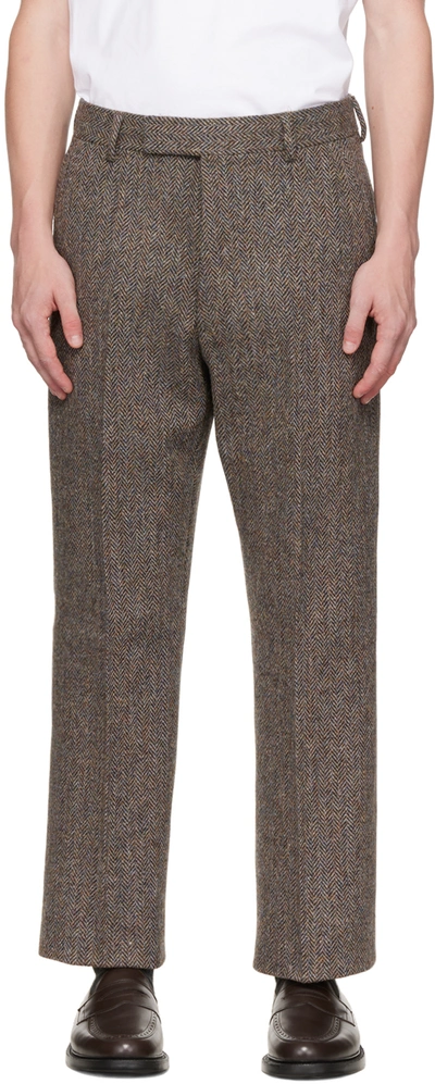 Thom Browne Brown Sack Trousers