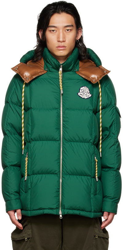 MONCLER GREEN MARIVELES DOWN JACKET