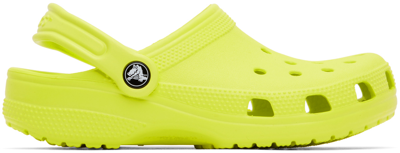 Crocs Classic Platform Clog In Yellow/yellow