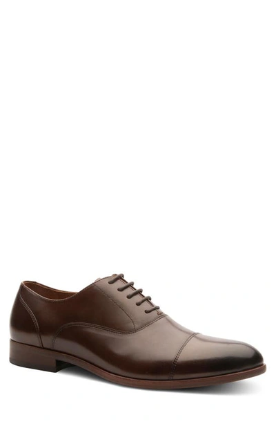 Gordon Rush Adams Cap Toe Oxford In Brown