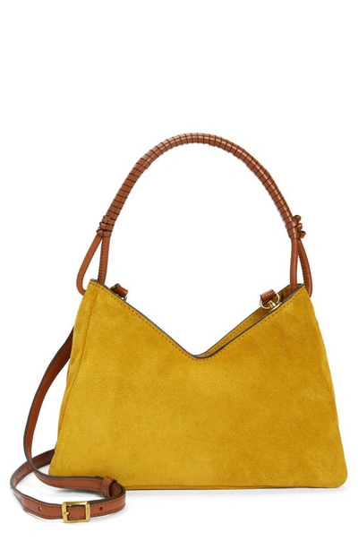 Staud Valerie Shoulder Bag In Ochertan