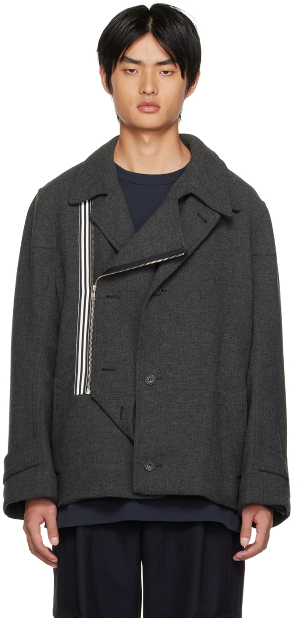 希少 Marina Yee M.Y. 2GENDER OVER COAT マリナ・イー - MARINA YEE | MY 2Gender Overcoat + UCC Belt
