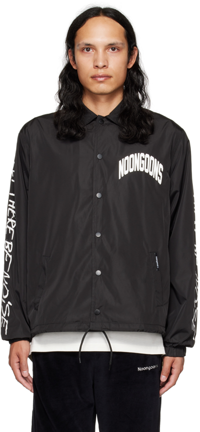 Noon Goons Soundcheck Coach's Jacket In Black