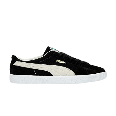 Pre-owned Puma Suede Vintage Made In Italy 1968 'black'