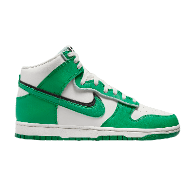 Pre-owned Nike Dunk High Se 'stadium Green' In White