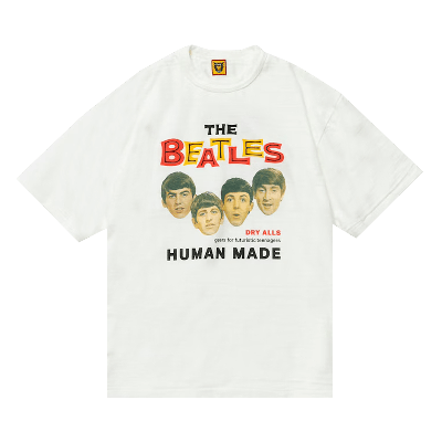 Pre-owned Human Made Beatles T-shirt 'white'