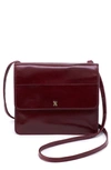 Hobo Jill Leather Wallet Crossbody Bag In Red