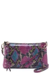Hobo Darcy Convertible Leather Crossbody Bag In Mosaic Snake