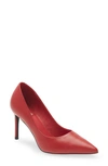 Jeffrey Campbell Nikia Pump In Red Leather