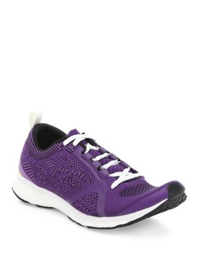 Adidas By Stella Mccartney Adizero Adios 网布运动鞋 In Purple