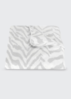 Matouk Quincy Duvet Cover, Full/queen In Silver