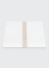 Matouk Astor Braid Duvet Cover, Full-queen In Dune