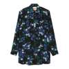 Plan C Floral-print Silk Crepe De Chine Blouse In Multicoloured