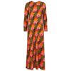 La Doublej Floral-print Crepe De Chine Maxi Dress