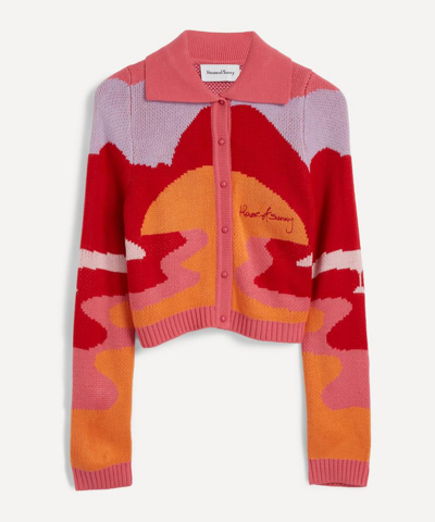 House Of Sunny Sundown Tripper Cardigan In Multi