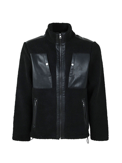 Michael Kors Mens Black Outerwear Jacket