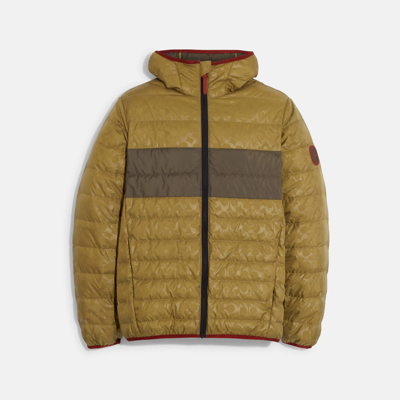 Coach Outlet Packable Down Jacket In Multi
