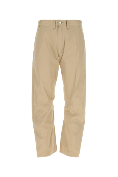 Junya Watanabe Loose-fit Cotton Trousers In Beige