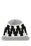 Kenzo Zigzag-knit Beanie Hat