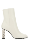 Givenchy Women's Gcube Leather Ankle Boots