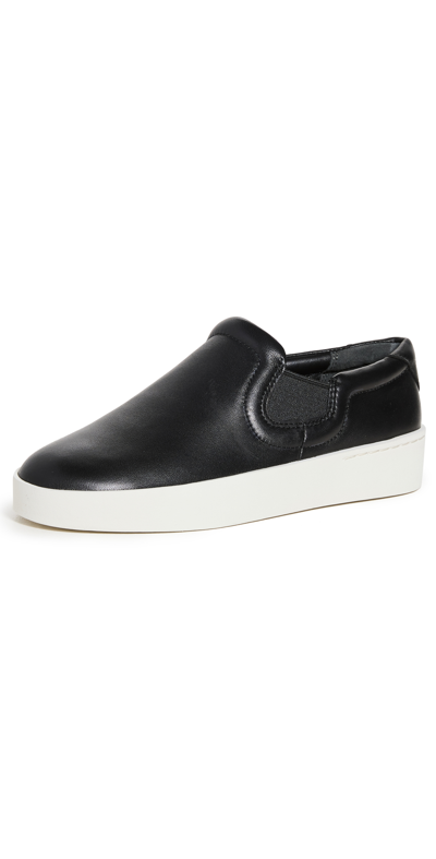 Vince Pacific Leather Slip-on In Nocolor