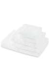 Dolce & Gabbana Terry Cotton Towels (set Of Five) In Weiss