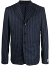 KENZO PINSTRIPE SINGLE-BREASTED BLAZER