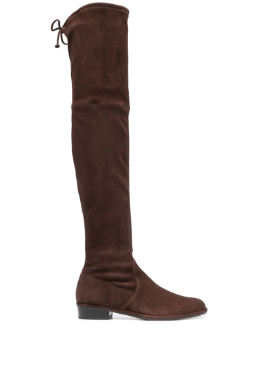 Stuart Weitzman Tia Knee-length Boots In Brown