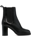 ISABEL MARANT 90MM LEATHER ANKLE BOOTS