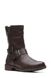 Clarks Clarkwell Mid Boot In Brown