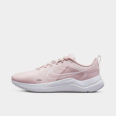 Nike Women's Downshifter 12 Road Running Shoes In Barely Rose/white/pink Oxford