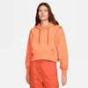 Nike Women's Air Full-zip Fleece Hoodie In Orange Trance