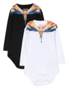MARCELO BURLON COUNTY OF MILAN WINGS-PRINT BODY (PACK OF TWO)