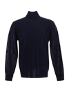 Pt Torino Roll-neck Jumper In Blue