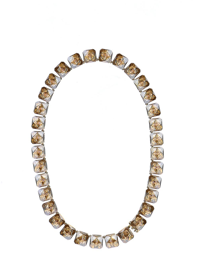 Swarovski Ortyx Necklace In Gold