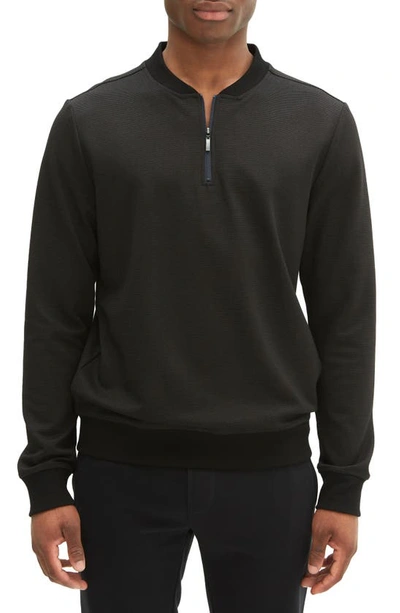 Robert Barakett Jamestown Half-zip Pullover In Charcoal