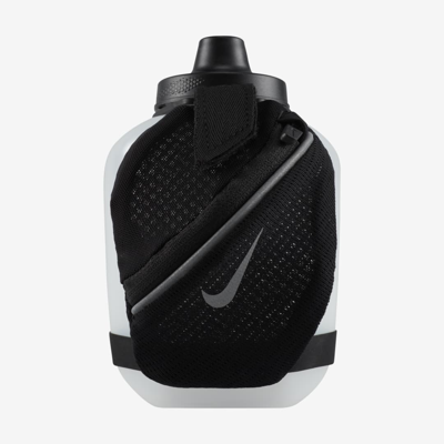 Nike 12 oz Stride Handheld Water Bottle In Black