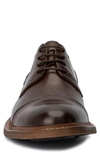 Vintage Foundry Cyrus Cap Toe Leather Derby In Brown