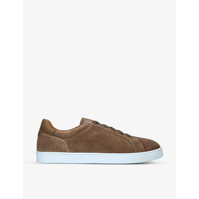 Magnanni Costa Suede Low-top Trainers In Beige