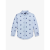 Polo Ralph Lauren Printed Cotton Shirt In Bear