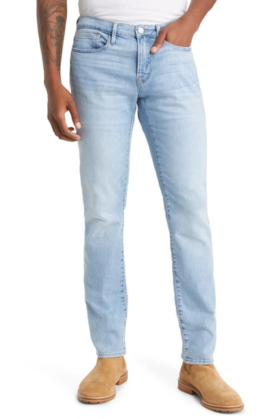 Frame L'homme Slim Fit Degradable Stretch Organic Cotton Jeans In Sunbath