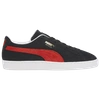 Puma Mens  Suede In Black/red
