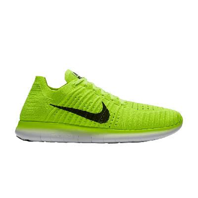 Pre-owned Nike Free Rn Flyknit 'medal Stand' In Green