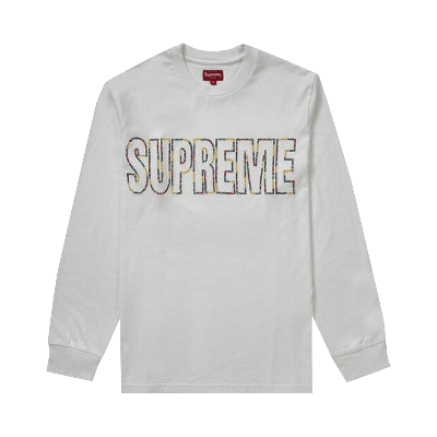 Pre-owned Supreme International Long-sleeve Tee 'white'