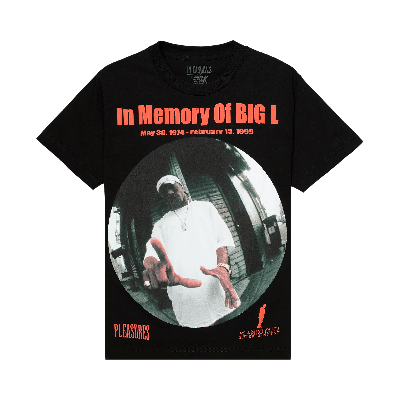 Pre-owned Pleasures In Memory T-shirt 'black'