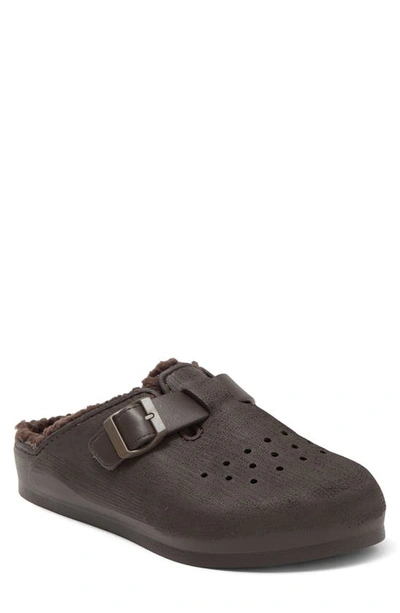 Skechers Cali Surf Lined Clog In Chocolate | ModeSens