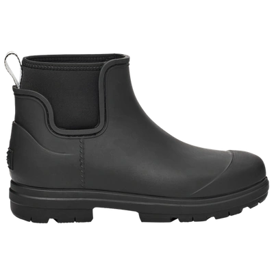 Ugg Droplet Short Rubber Rain Boots In Black