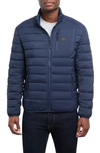 Lucky Brand Clarkson Water-resistant Packable Puffer Jacket In Navy